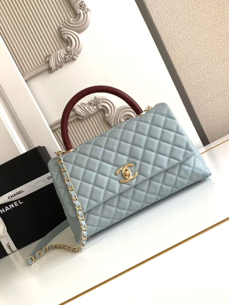 Ch**el top handle bags